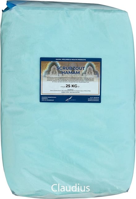 Scrubzout Hamam - 25 KG - Hydraterende Lichaamsscrub