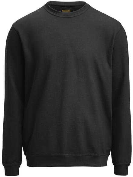 Jobman 5120 Roundneck Sweatshirt 65512010 - Zwart - M