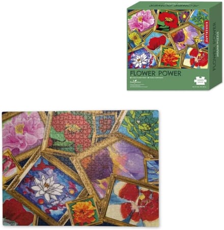 Puzzel Bloemen - Legpuzzel - Ontspanning Thuis - 1000 Stukjes - 30x30cm - Meerkleurig