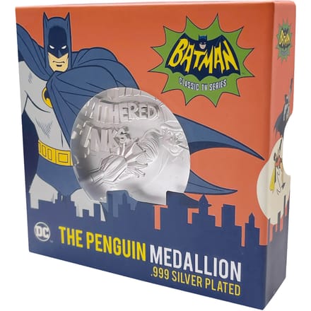 Fanattik The Penguin .999 Silver Plated Medallion