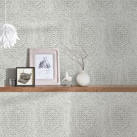 AS Creation - Vliesbehang - Alpha 333733 - 10,05x0,53 m - beige/creme grijs patroon