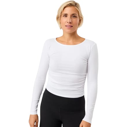 Dames-T-shirt met lange mouwen Mandala