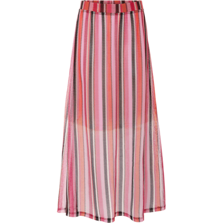 ESMARA Dames maxirok (rood/roze/oranje, S (36/38))