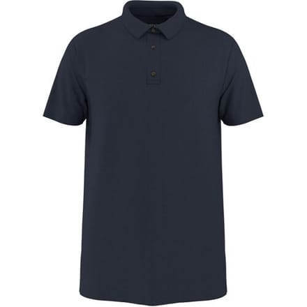 ESMARA MEN Heren polo met linnen (Marineblauw, M)
