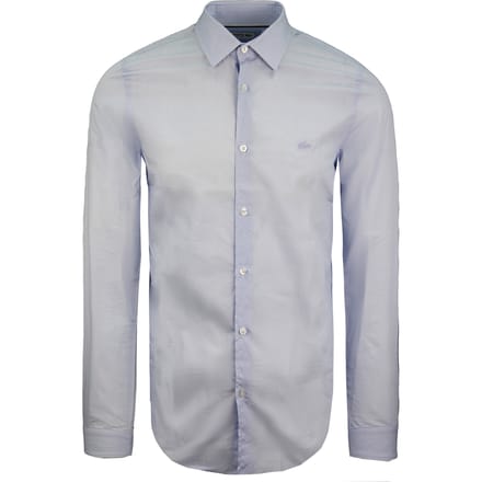 Lacoste Slim Fit Heren Overhemd Lichtblauw