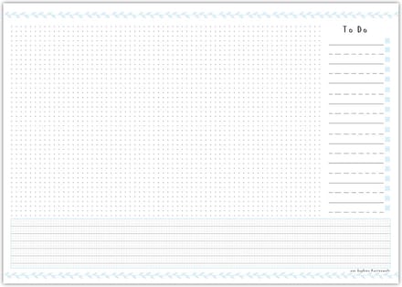 Bureau onderlegger - Professionele Bureau Onderlegger - Bureaumat - Anti-Slip - Desk protection