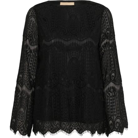 Blouse met lange mouwen CUcroba Regular fit black
