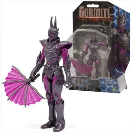 Figuur Gormiti 15 cm - Generaal Audra - Bewapend - 9 gewrichten - Vanaf 4 jaar