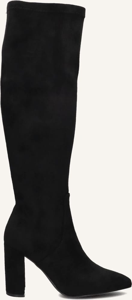 Omoda 0492-10 Laarzen - Suèdelook - Dames - Zwart - Maat 41