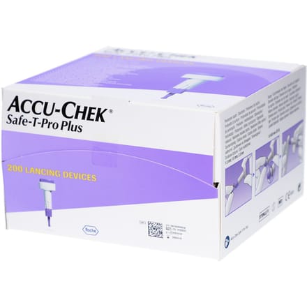 Accu Chek Safe T Pro Plus Steriele Wegwerp Prikpen 200 Stuks