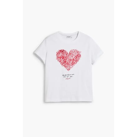 Dames-T-shirt Desigual Cor