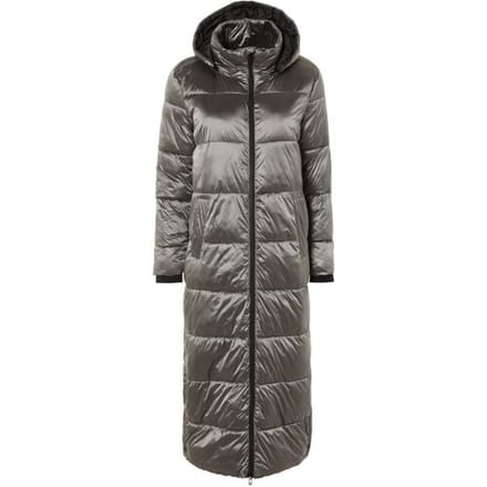 ESMARA Lange dames winterjas (Zilver, S (36/38))