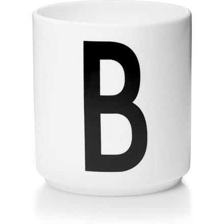 DESIGN LETTERS - Personal beker porselein  - B - wit