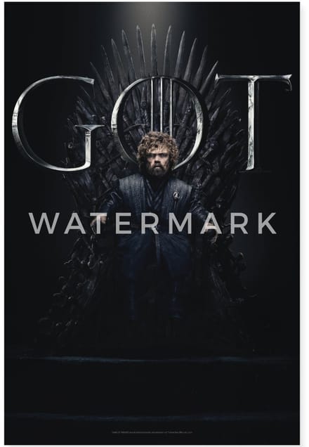 Game Of Thrones Tyrion Lannister GOT Poster 60x90 cm