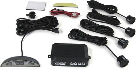 PDC Park Distance Control Achteruitrijwaarschuwing met LED-display 12v Set