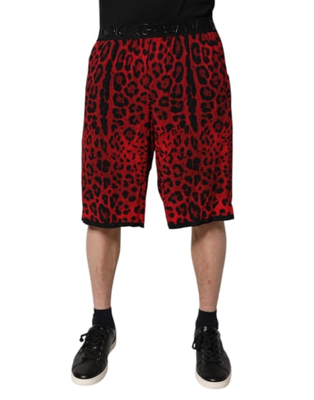 Luipaardprint Casual Shorts