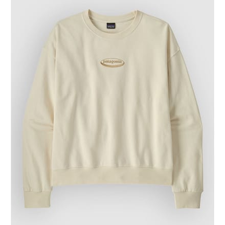 Patagonia 95 Oval Logo Daily Crew Sweater wit
