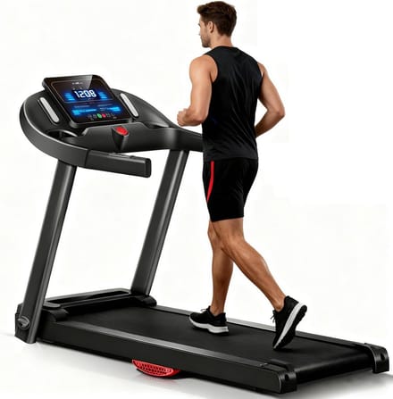 Inklapbare Loopband - Elektrische Hometrainer - Walking Pad Fitness - Interval