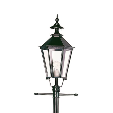 K.S. Verlichting Lantaarnpaal Manchester 1-lamp zwart