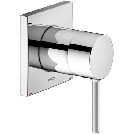Keuco IXMO Soft concealed single lever mixer for bath & shower, angular 59551010202