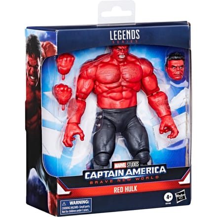 Hasbro Captain America: Brave New World Marvel Legends Action Figure Red Hulk 22 cm Action Figuur