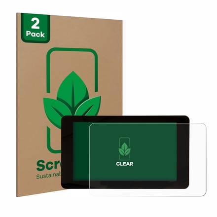 2 Stuks Screenprotector voor Raspberry Pi Touchscreen 2 (7") - Hoogwaardige Beschermfolie transparant