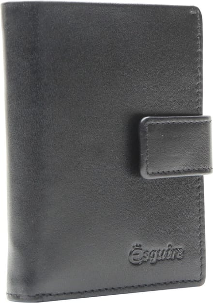 Esquire portemonnee New Silk Wallet Black zwart