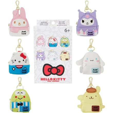 Mini Rugzak Sleutelhanger Loungefly Hello Kitty (x6)