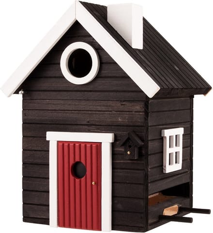 Wildlife Garden Vogelhuisje & Voederhuis - Zwart