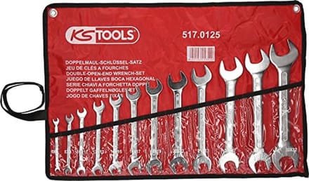 Dubbele steeksleutelset 12-delig 6x7-30x32mm
