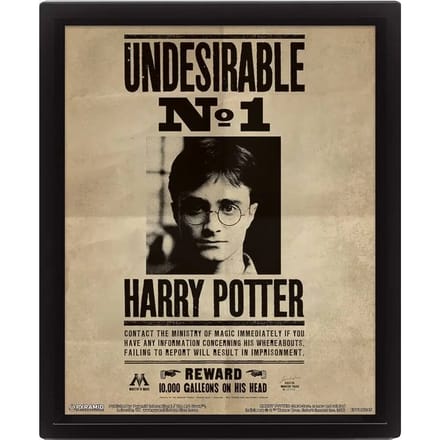 Harry Potter Potter Sirius 3D Lenticular Poster 28,7 x 23,5cm