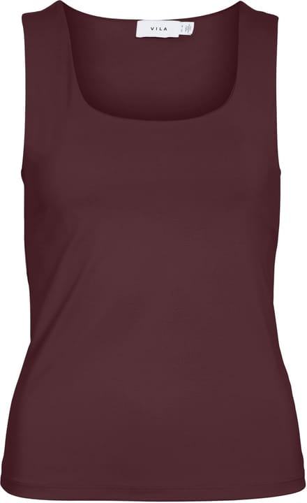VILA - VIKENZA U-NECK S/L TANK TOP REV - NOOS - Dames - Tops