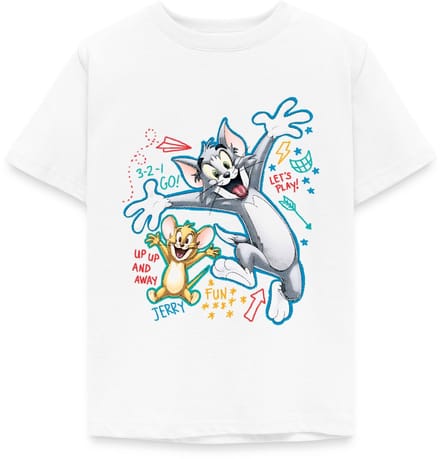 Tom En Jerry Play Time T-Shirt Kinderen