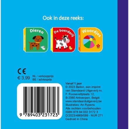 Boek Duimelotje Voertuigen