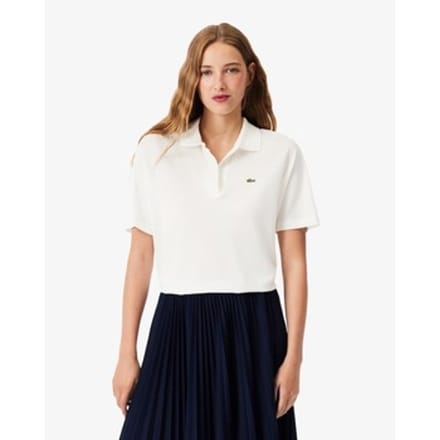 Polo Lacoste Women PF1123 Relaxed Fit Flour-XS
