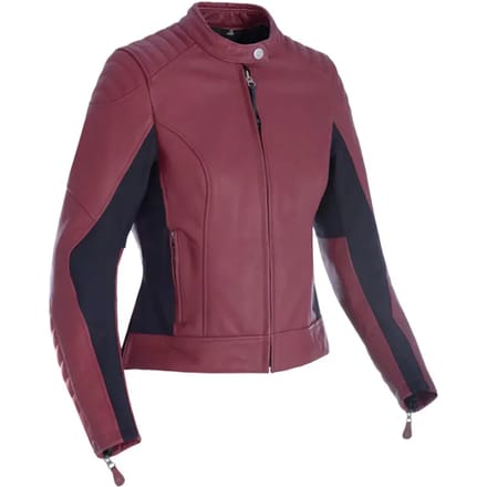 Leren motorjack voor dames Oxford Beckley