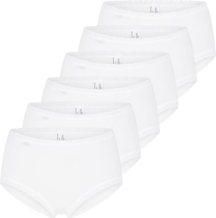 sloggi Dames midi slip 6 pack 24/7 Cotton Lace