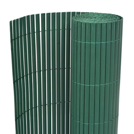 vidaXL Tuinafscheiding dubbelzijdig 150x300 cm groen