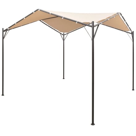 Paviljoen Feesttent Luifel 4x4 m Staal Beige