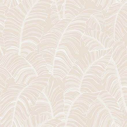 Bazaar - Bladeren - Behang - Jungle - Vliesbehang - Bananenblad - Zwart - 0,53 x 10 M.