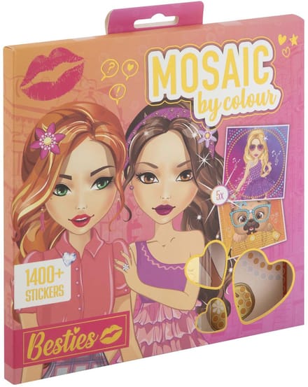 Creative Craft Group mozaïek speelgoed Besties - kleurrijke knutselset voor kinderen.