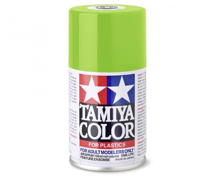 Tamiya Hobbyverf Acrylverf - TS-22 Light Green - Gloss - Acryl Spray - Verf spuitbus - 100 ml