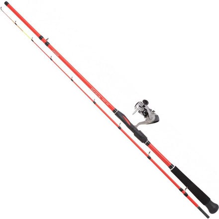 Daiwa Sensor Boat Squid+q830fm Eiergooi-combo Oranje 1.80 m / 30-150 g