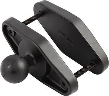Ram Mounts 4´´ Brede Vierkante Paal Klemvoet Zwart