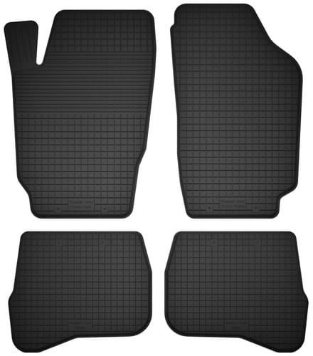 Wielganizator BasicProtect Serie - Universele Rubbermatten - 4 Stuks - Jeep Grand Cherokee XJ - Antislip
