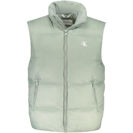 Gewatteerde Vest met Hoge Hals