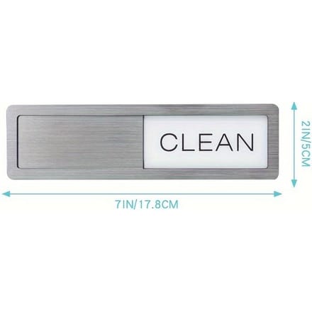 Aimant Acrylique pour Lave-Vaisselle - Indicateur Coulissant Facile Propre/Sale, Accessoire de Cuisine Solide & Élégant
