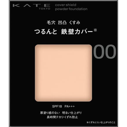Kanebo - Kate Cover Shield Powder Foundation SPF 18 PA+++ 00 Refill - 9g