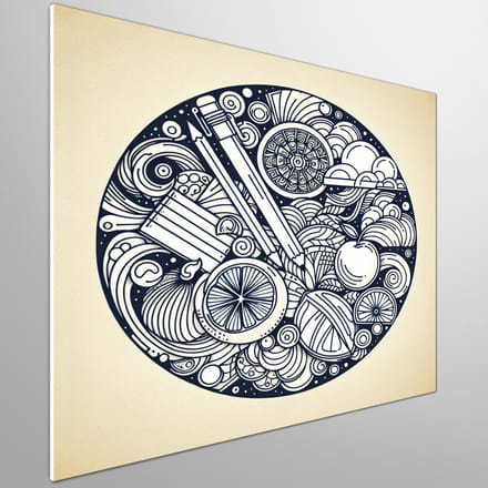 Kunstprint | Wanddecoratie | Forex | 80 × 80 cm