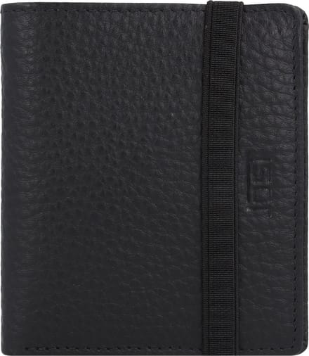 Jost Stockholm Portemonnee Leer 9 cm - Jongens - Staand formaat - schwarz